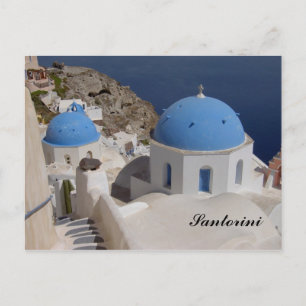 Postkarte Santorini