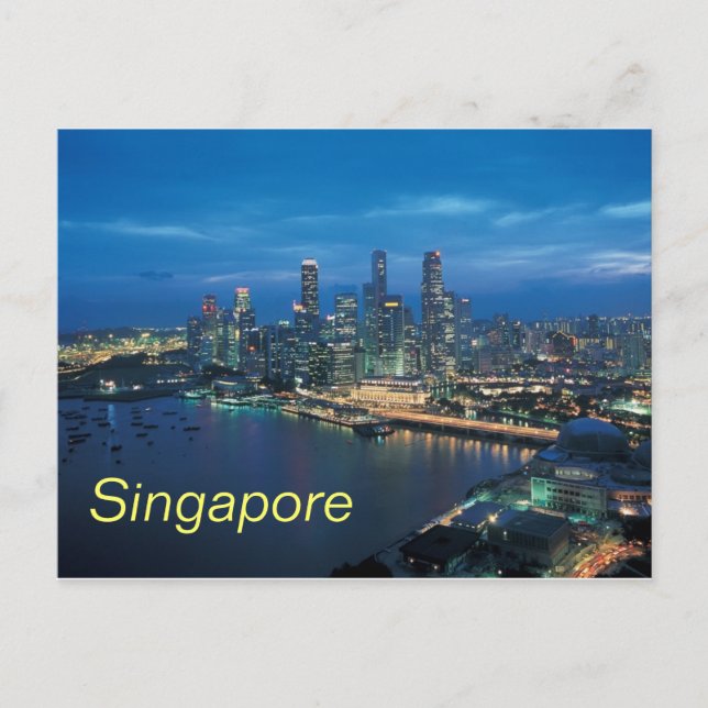 Postkarte Singapur (Vorderseite)