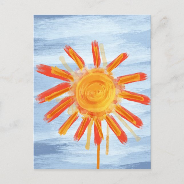 Postkarte, Sonnenschein Postkarte (Vorderseite)
