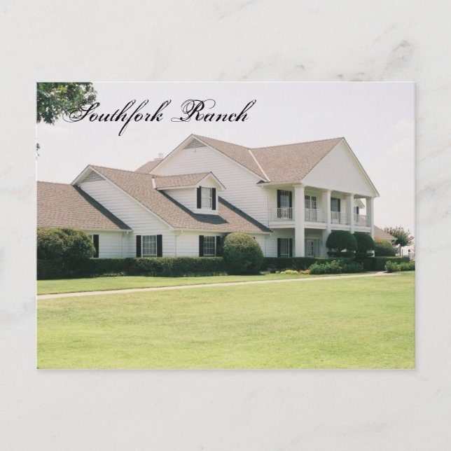 Postkarte Southfork (Vorderseite)