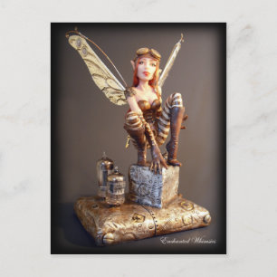 Postkarte "Steampunk Fairy"