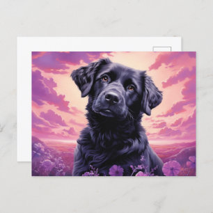 Postkarte The Flower Admirer