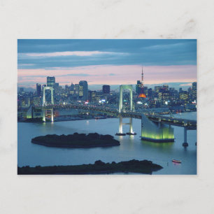 Postkarte Tokio Obaida, Tokio, Japan