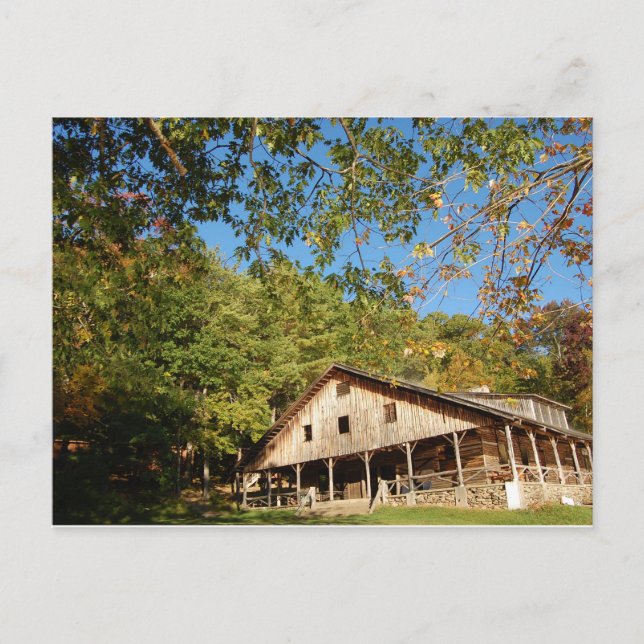 Postkarte - Unterkunft im Herbst (Vorderseite)