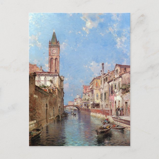 Postkarte Venedig von Unterberger (Vorderseite)