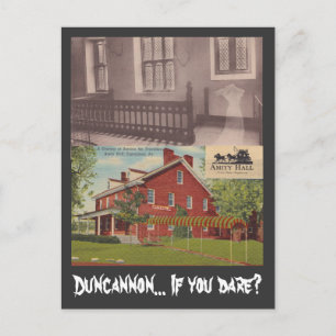 Postkarte Verfluchte Amity Hall Duncannon PA & Gei