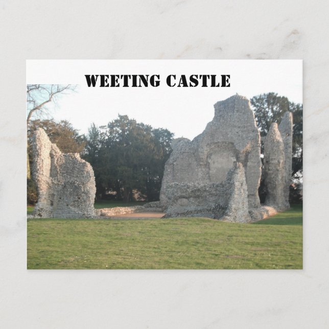 Postkarte Vermietung Schloss Monte San Giorgio (Vorderseite)