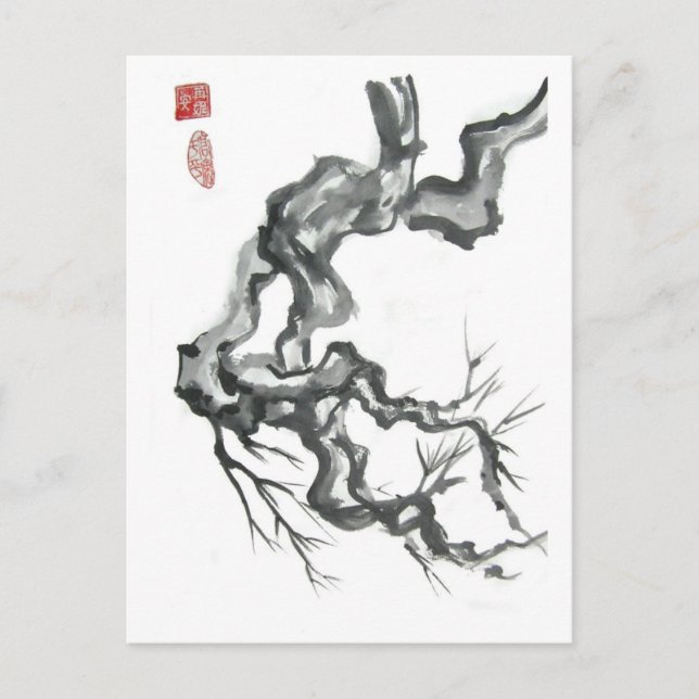Postkarte verzweigen (Vorderseite)