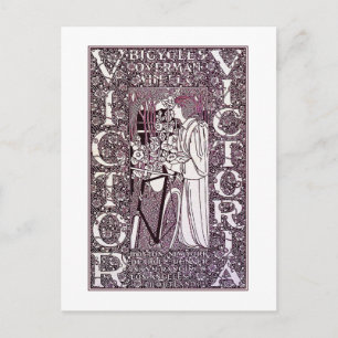 Postkarte: Victor, Victoria Bicycles - Will Bradle Postkarte
