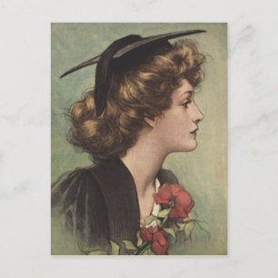 Postkarte Vintage-Abschluss ~Design für Einladung