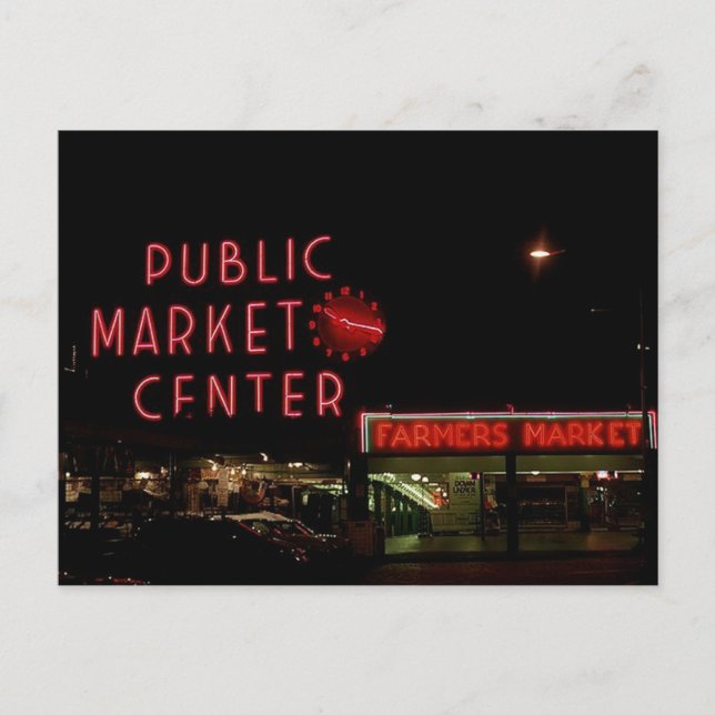 Postkarte Vintage Ansicht Piazza della Riforma (Vorderseite)