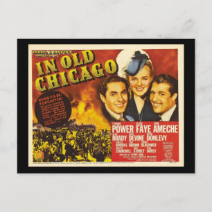 Postkarte-Vintage Chicago Kunst-In Old Chicago Postkarte