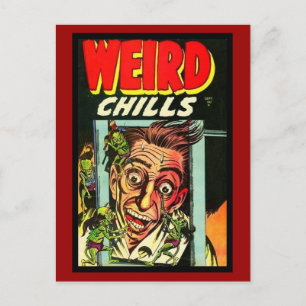 Postkarte Vintage-Comicbook-Cover