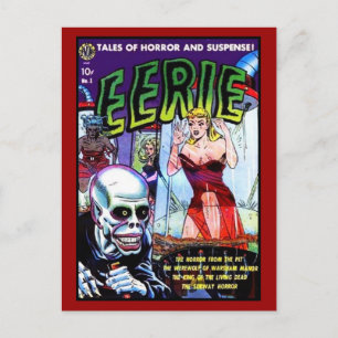 Postkarte Vintage-Comicbook-Covers