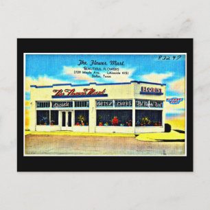 Postkarte-Vintage-Dallas-Kunstwerk-48 Postkarte