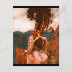 Postkarte- Vintage-Illustration-Rackham 21 Postkarte