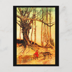 Postkarte- Vintage-Illustration-Rackham 37 Postkarte