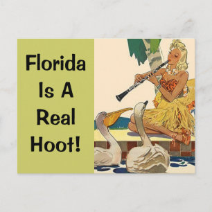 Postkarte Vintage Retro Urlaub Benutzerdefiniert H