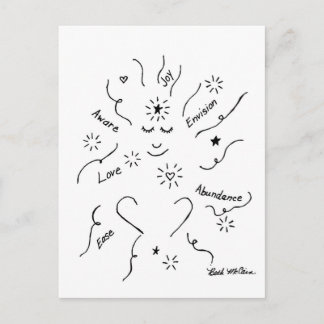 Postkarte "Vision"