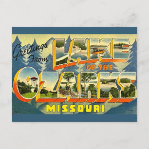 Postkarte vom Lake of the Ozarks 