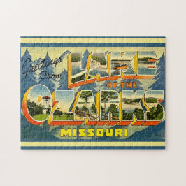 Postkarte vom Lake of the Ozarks 11x14