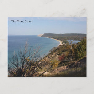 Postkarte vom Michigan-See