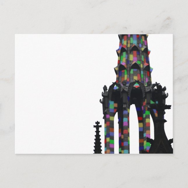 Postkarte vom Vierungsturm des Kölner Doms (Vorderseite)