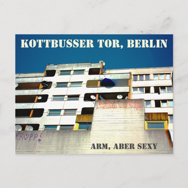 Postkarte von Berlin Kottbusser Tor Kotti (Vorderseite)