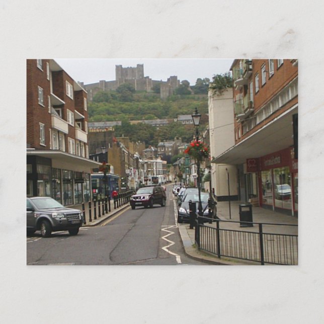 Postkarte von Dover Castle (Vorderseite)