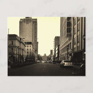 Postkarte von Downtown Raleigh