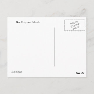 Postkarte von Evergreen, Colorado