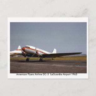 Postkarte von Flugzeugen