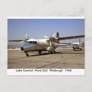 Postkarte von Flugzeugen