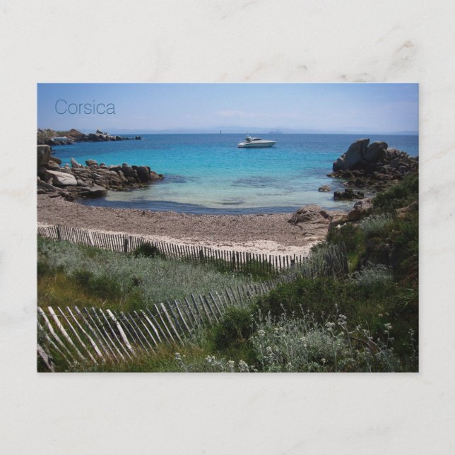 Postkarte von Ile de Piana, Korsika, Frankreich (Vorderseite)