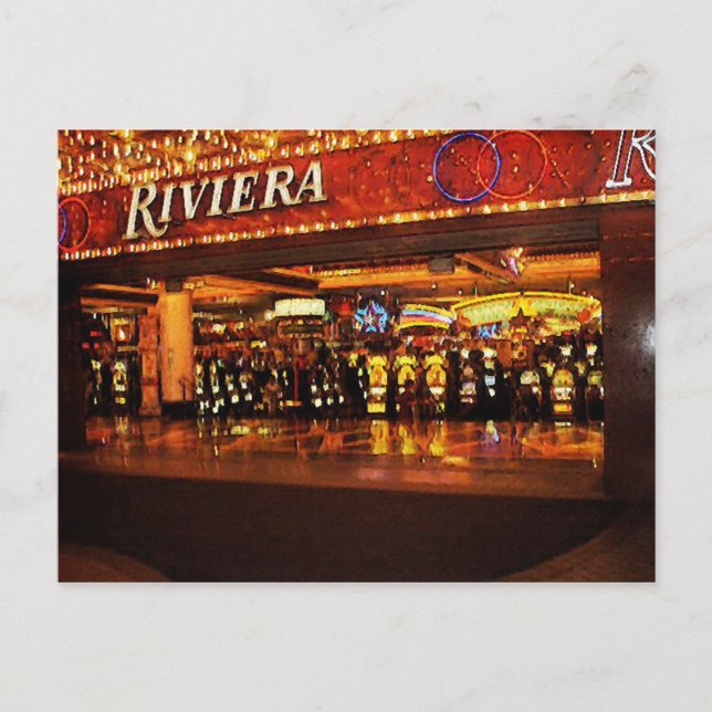 Postkarte von Las Vegas Riviera (Vorderseite)