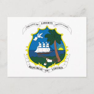 Postkarte von Liberia