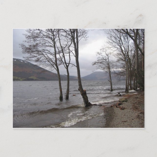 Postkarte von Loch Earn (Vorderseite)
