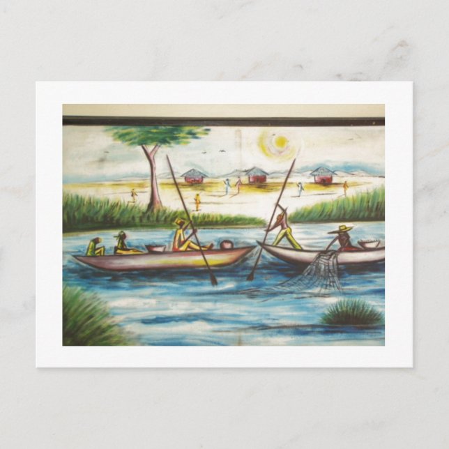 Postkarte von NIGERIA (Vorderseite)