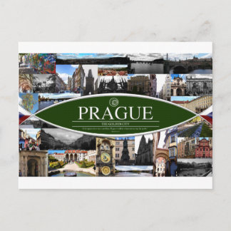 Postkarte von Prag