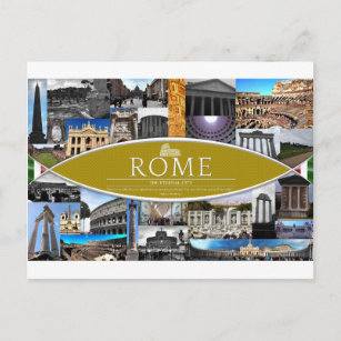 Postkarte von Rom