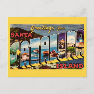 Postkarte von Santa Catalina Island