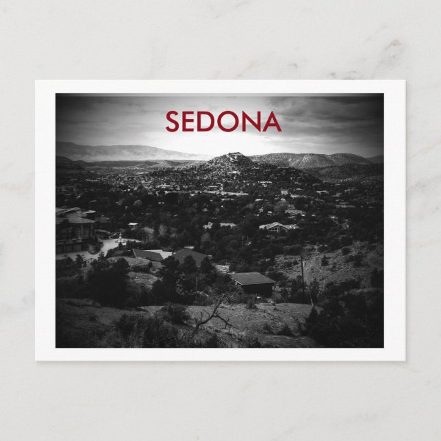 Postkarte von Sedona, Arizona (Vorderseite)