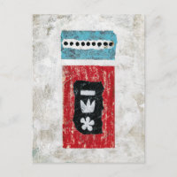 Postkarte von Sevilla - Abstrakte Kunst