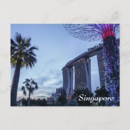 Postkarte von Singapur Marina Bay Sands