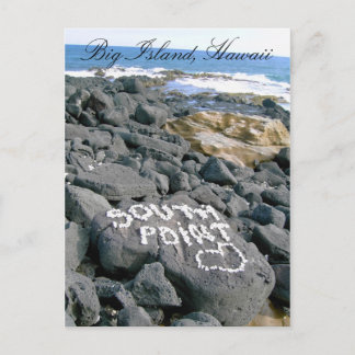 Postkarte von Southpoint, große Insel, Hawaii