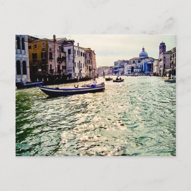 Postkarte von Venedig (Vorderseite)