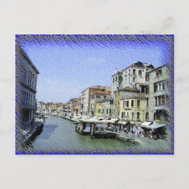 Postkarte von Venedig (Vorderseite)