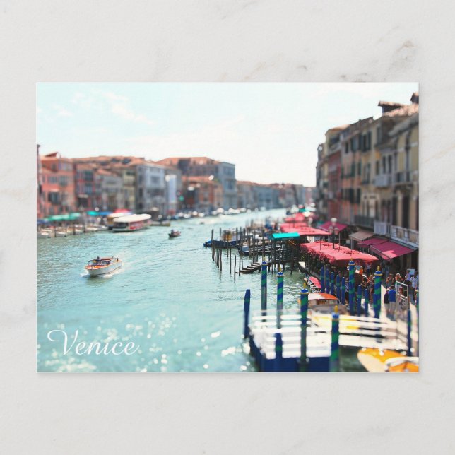 Postkarte von Venedig (Vorderseite)