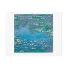POSTKARTE: "WASSERLILIEN" NACH MONET