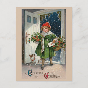 Postkarte "Weihnachtsmänner"